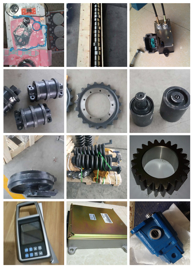 cilindro de braço hidráulico de alta qualidade para escavadeira PC200-7 conjunto de cilindros de balde de braço 707-01-XZ820 707-01-XZ830 PC200-6 3