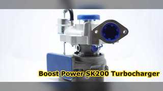Apresente o turbocompressor TA3134 de alta qualidade para a escavadeira SK200 KATO HD700 HD820 para você