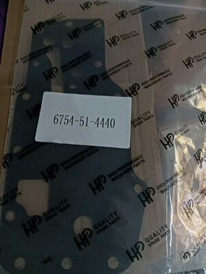 Excavator 6D107 Engine Oil Cooler Gasket PC300-7 6754-51-4440 6754-61-2320