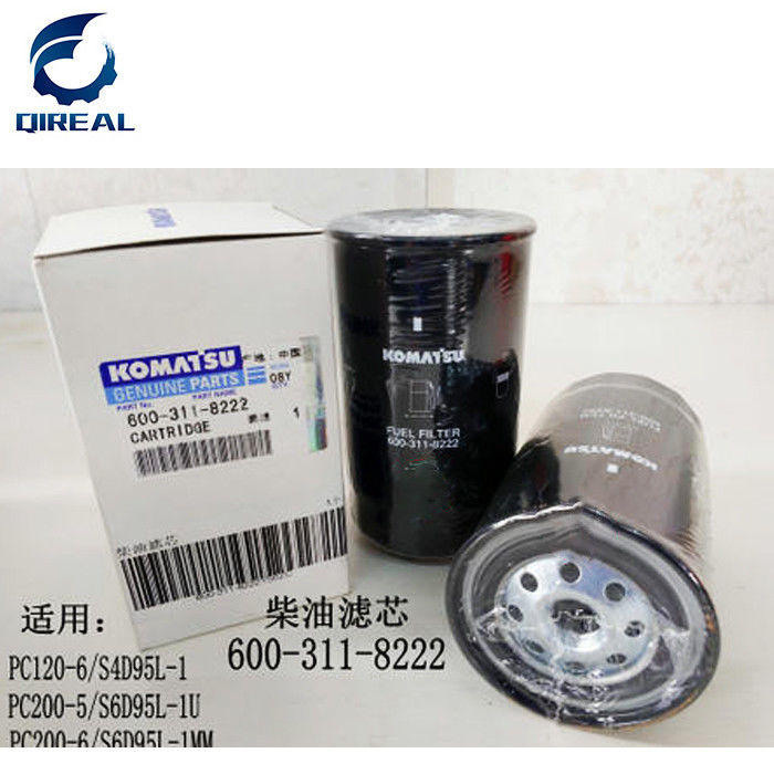 4D95 6D95 Engine Fuel Filter 600-311-8222 For PC120-6 PC200-5 PC200-6 Excavator