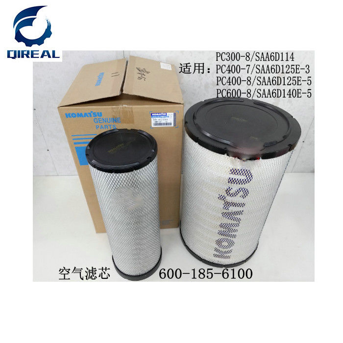 PC300-8 PC400-7 PC400-8 PC600-8 Excavator Engine Parts Air Filter 600-185-6100